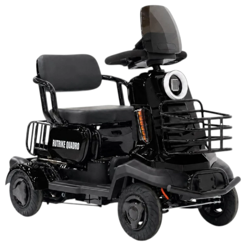 Электротрицикл Rutrike Квадро Чёрный
